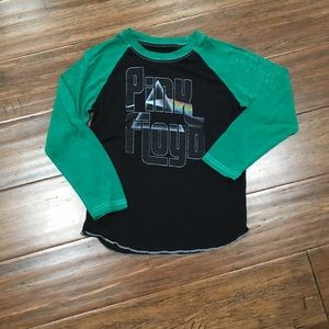 Pink Floyd toddler baseball tee